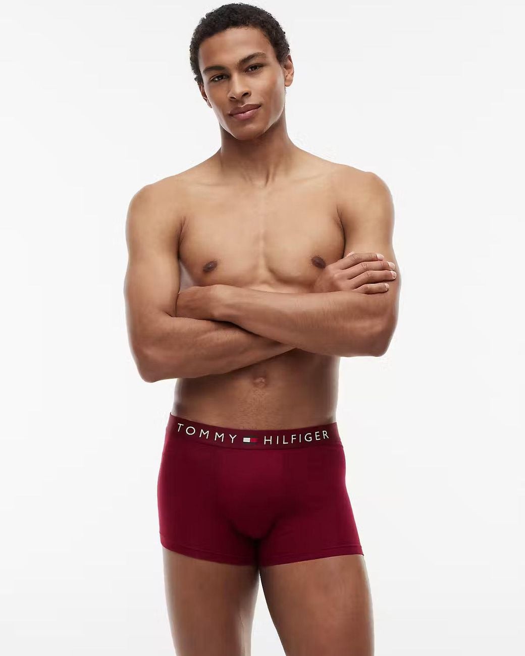 Tommy Hilfiger Blue 3 Pack Waistband Trunks for men