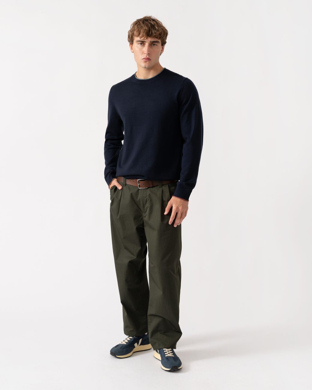 Paul Smith Blue Ps Plain Crew Neck Sweater for men