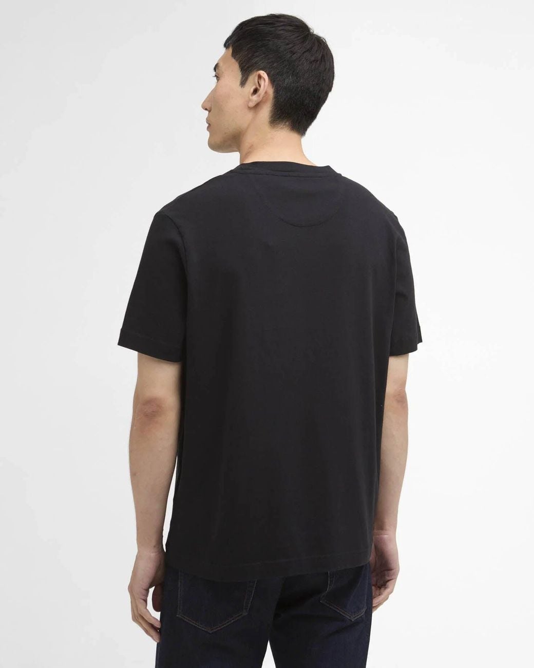 Barbour Black Walde Photographic T-Shirt for men