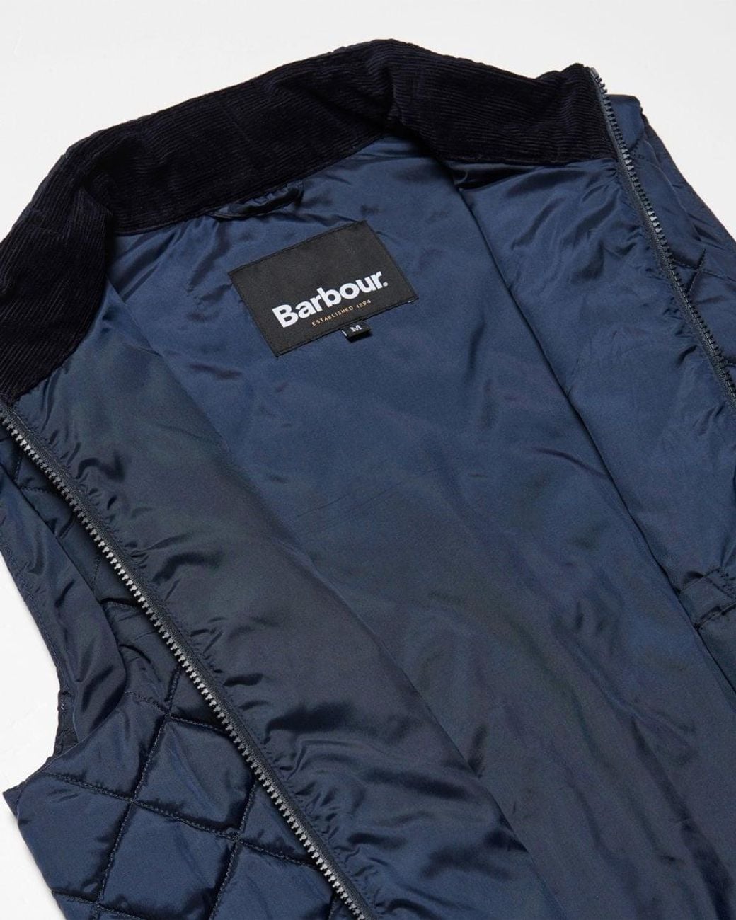 Barbour Blue Monty Gilet Size: M for men