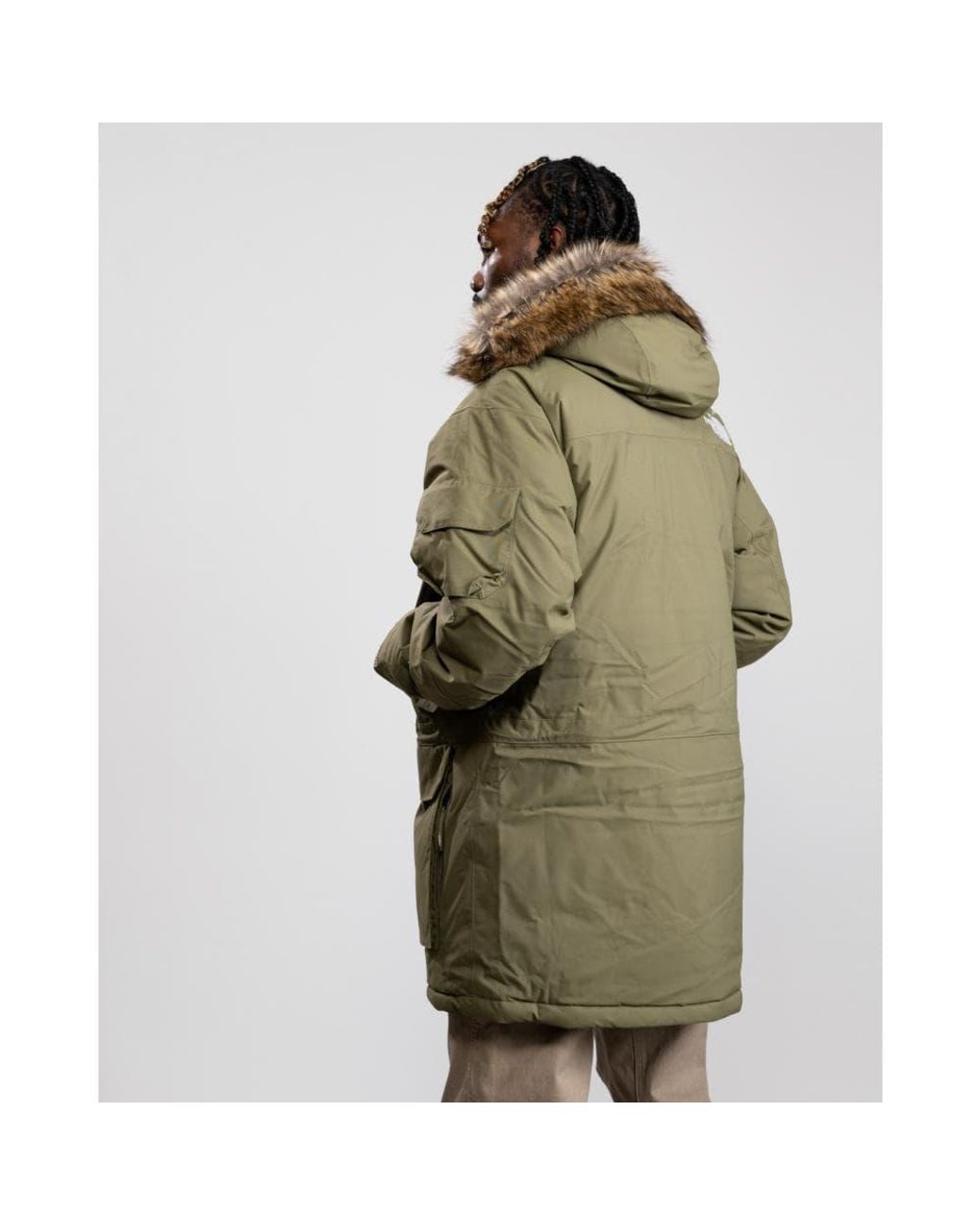 The North Face Synthetic M Recycled Mcmurdo Jacket in Burnt Olive Green  (Green) for Men | Lyst