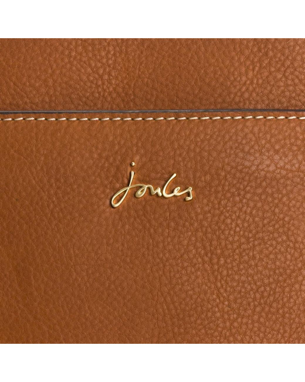 Joules Dunton Leather Cross Body Bag in Brown Lyst UK