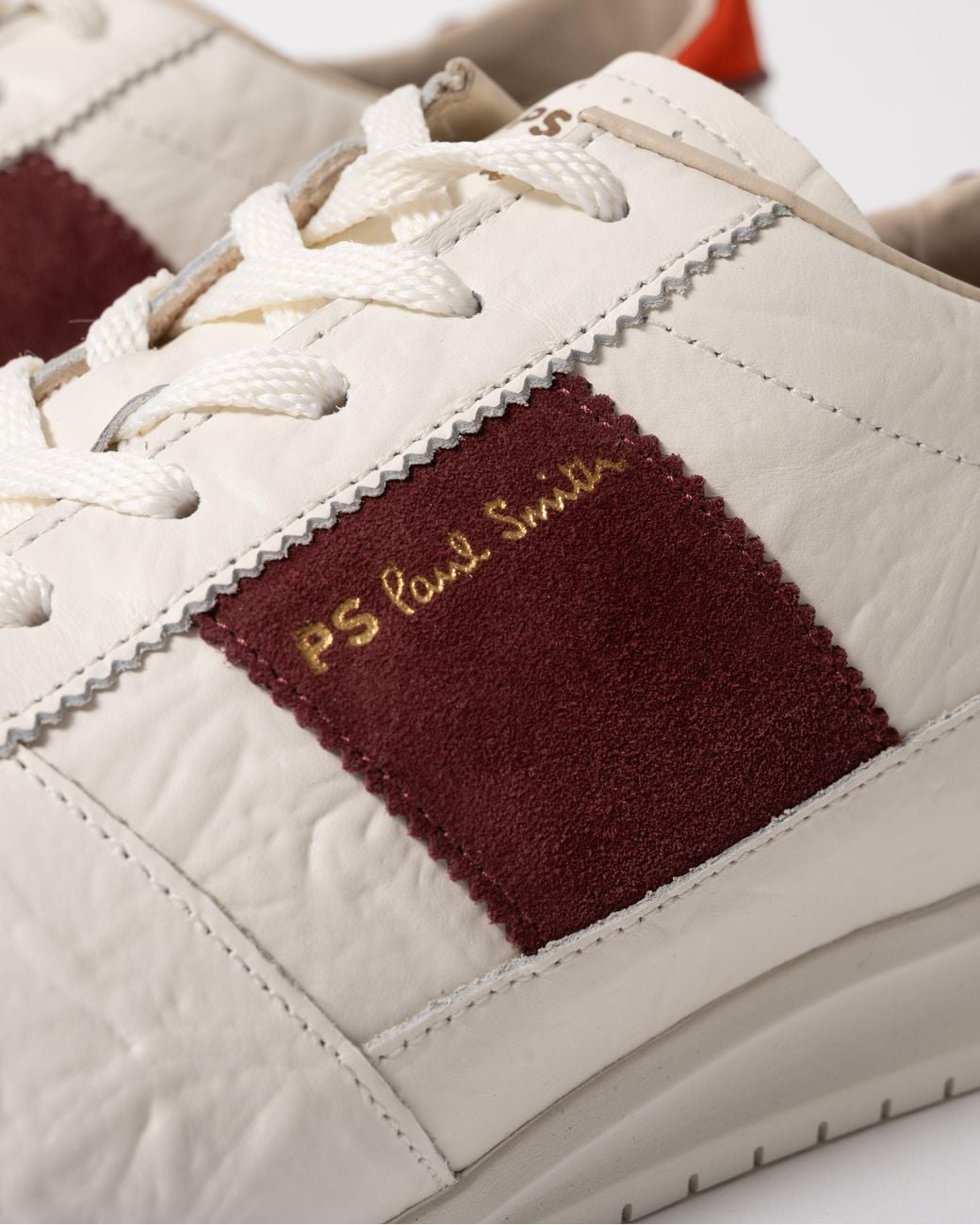 Paul Smith Natural Ps Rye Leather Trainers for men