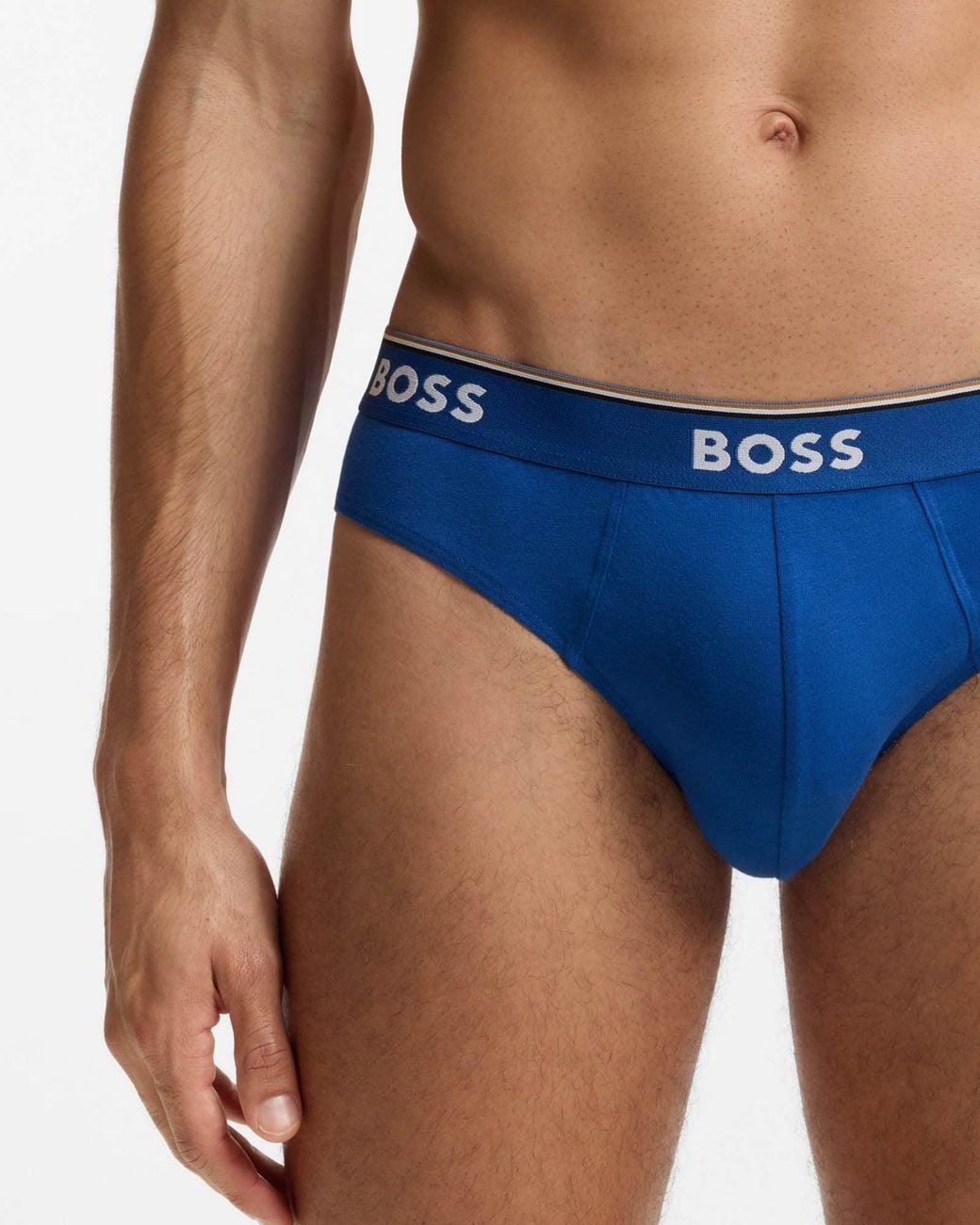 Boss Blue 3 Pack Power Briefs for men