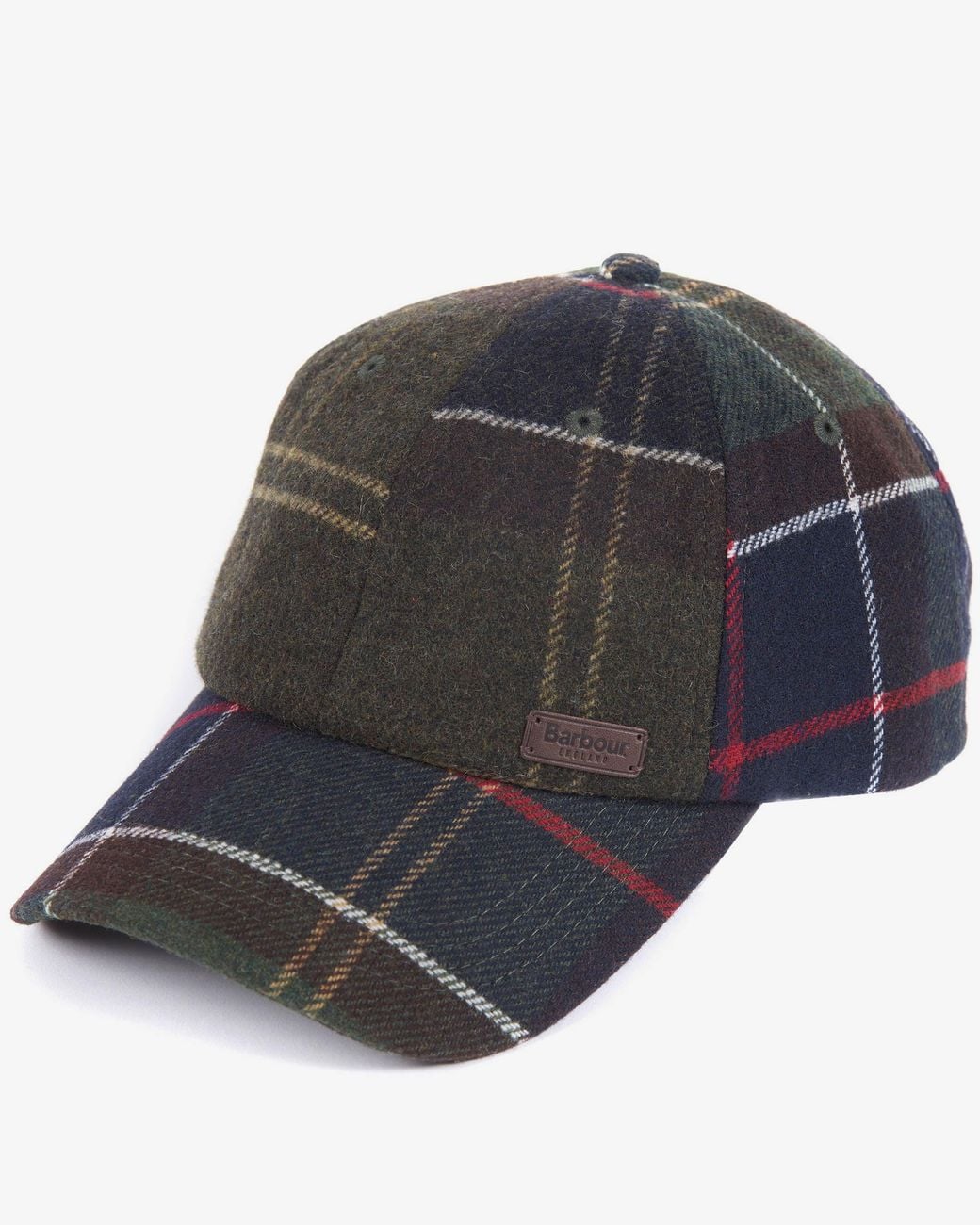 Barbour Gray Galingale Tartan Cap for men
