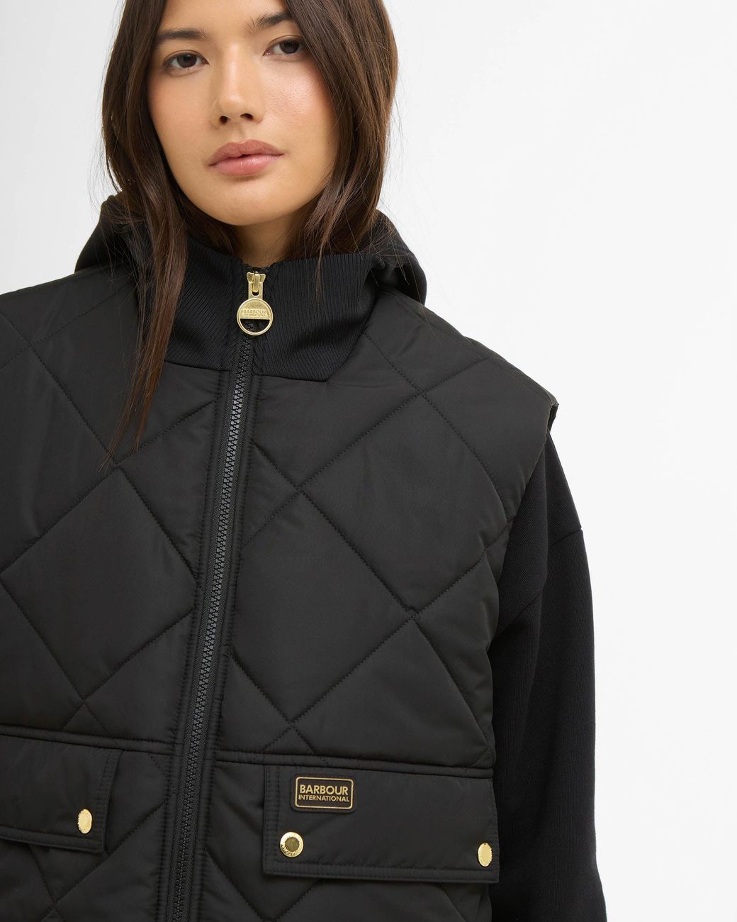 Barbour Black Nia Gilet