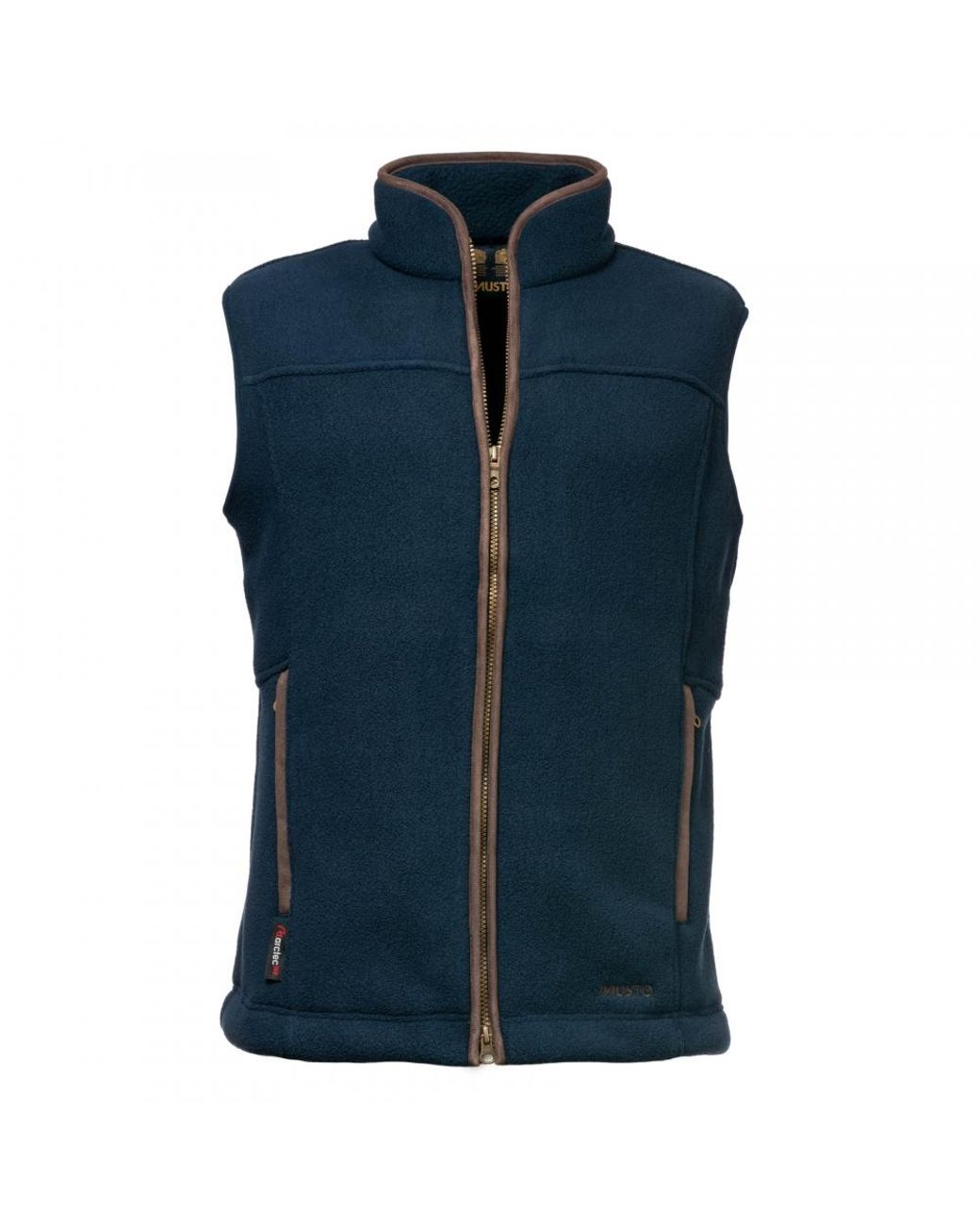 Musto Melford Mens Fleece Gilet in Blue 