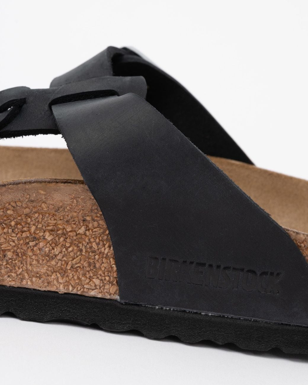 Birkenstock Brown Gizeh Braided Natural Oiled Leather Sandals