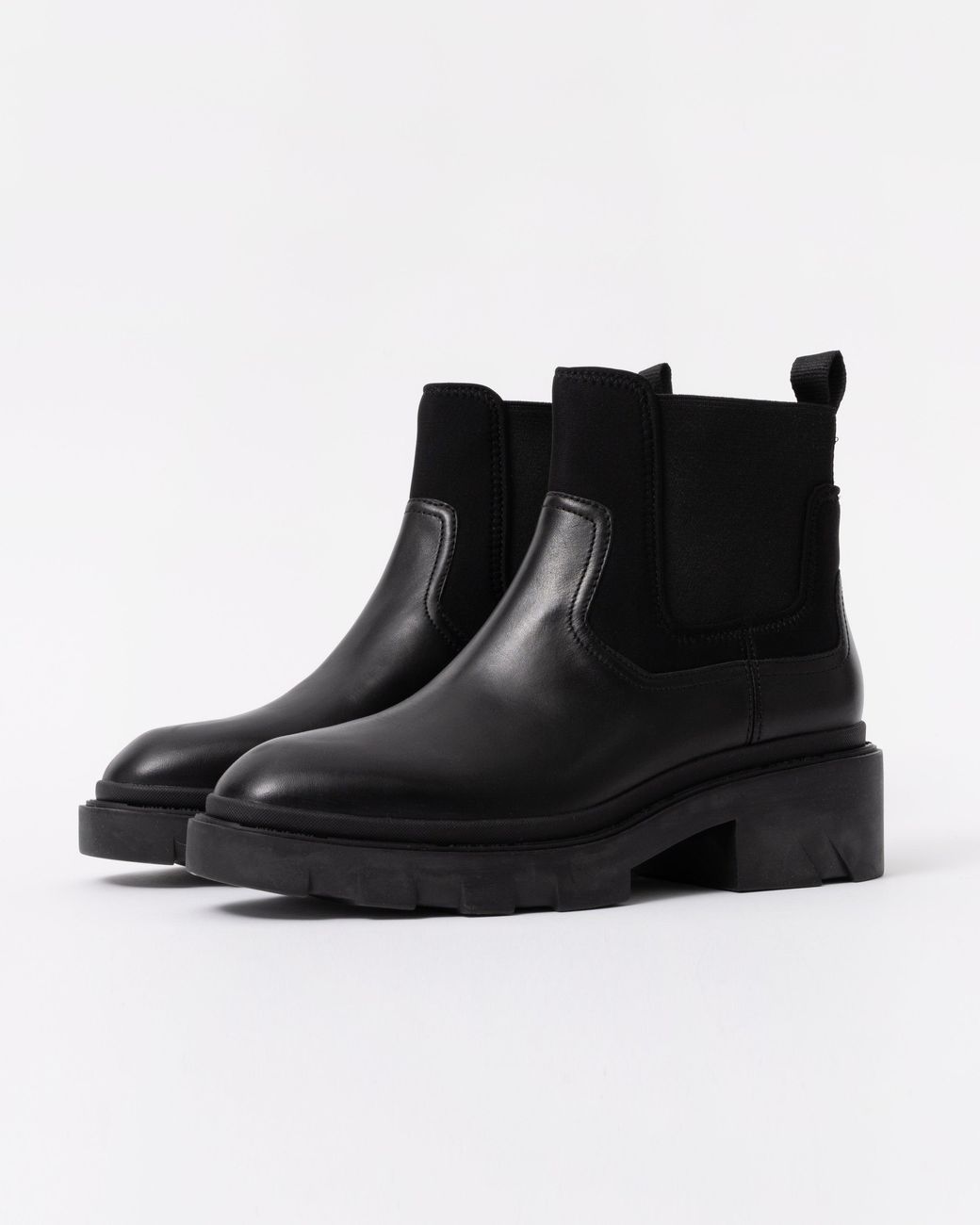 Ash Black Metro Mustang Boots