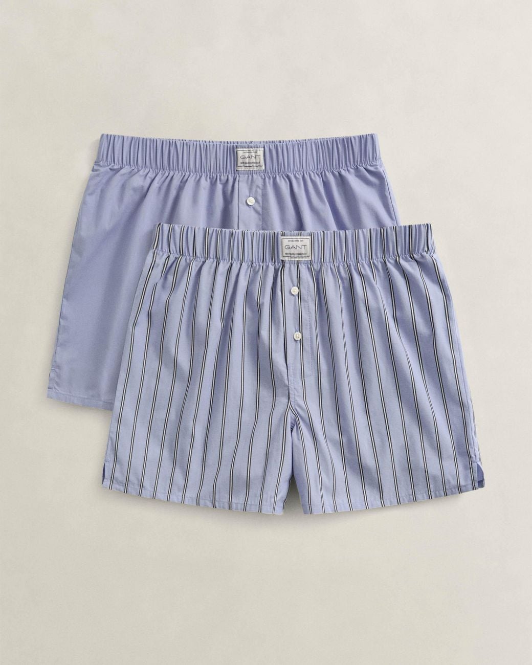 Gant Blue Striped Boxer Shorts 2-Pack for men