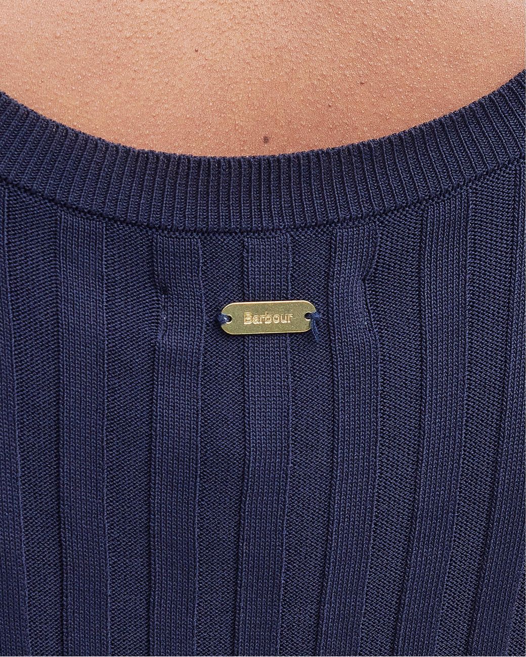 Barbour Blue Julia Knitted Jumper Vest