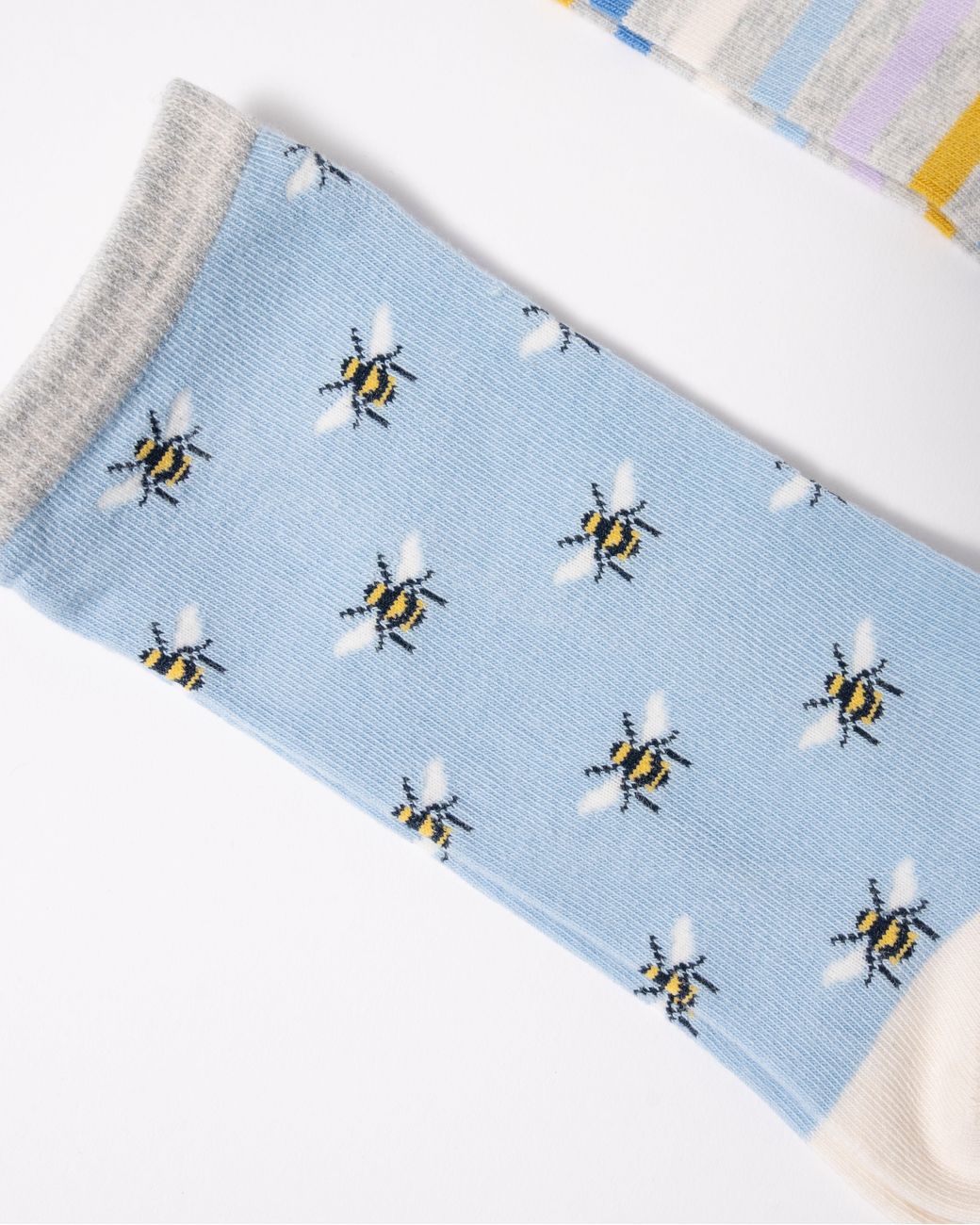 Joules Blue Everyday 2 Pack Socks