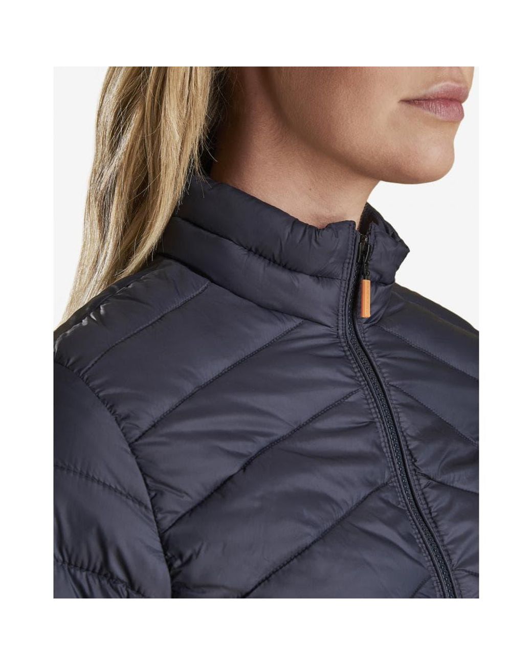 Barbour Longshore Quilted Jacket in Blue | Lyst