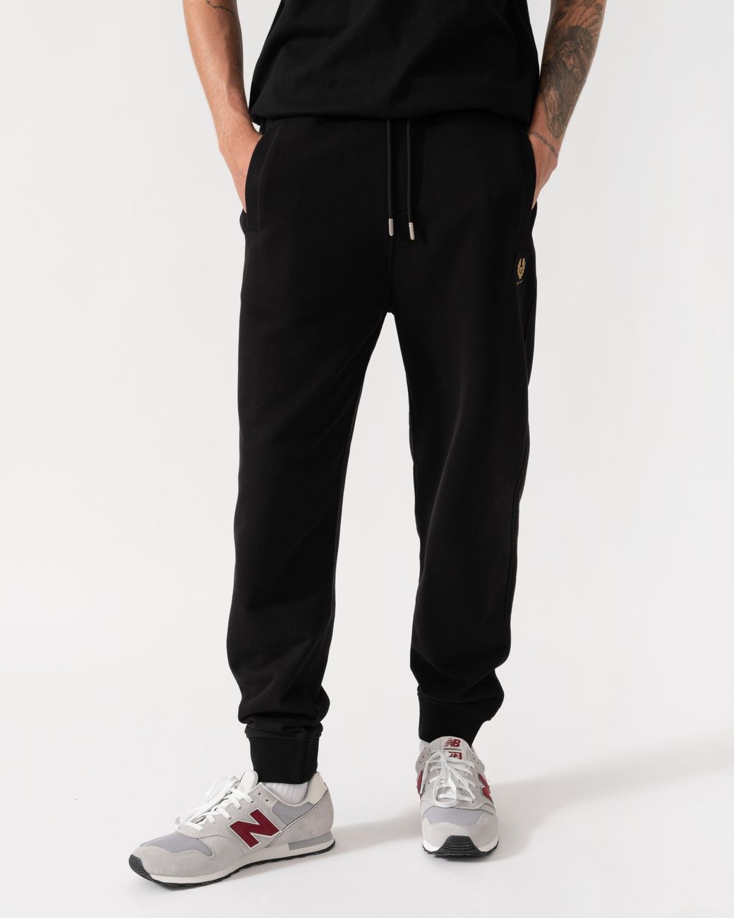 Belstaff Blue Logo Sweatpants for men
