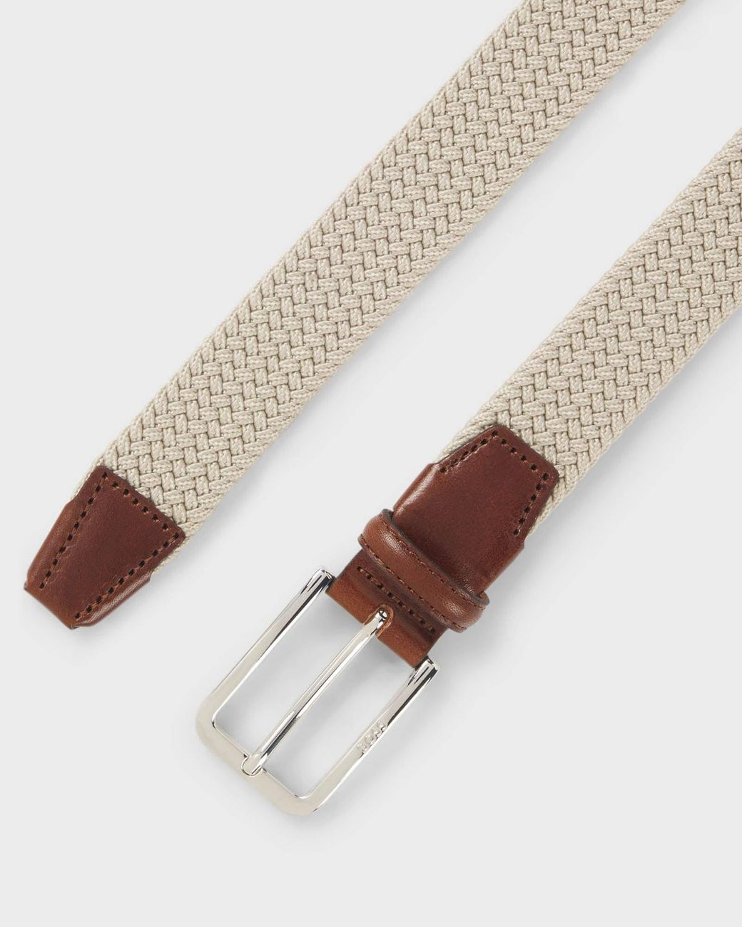 Boss Brown Clorio Fabric Belt for men