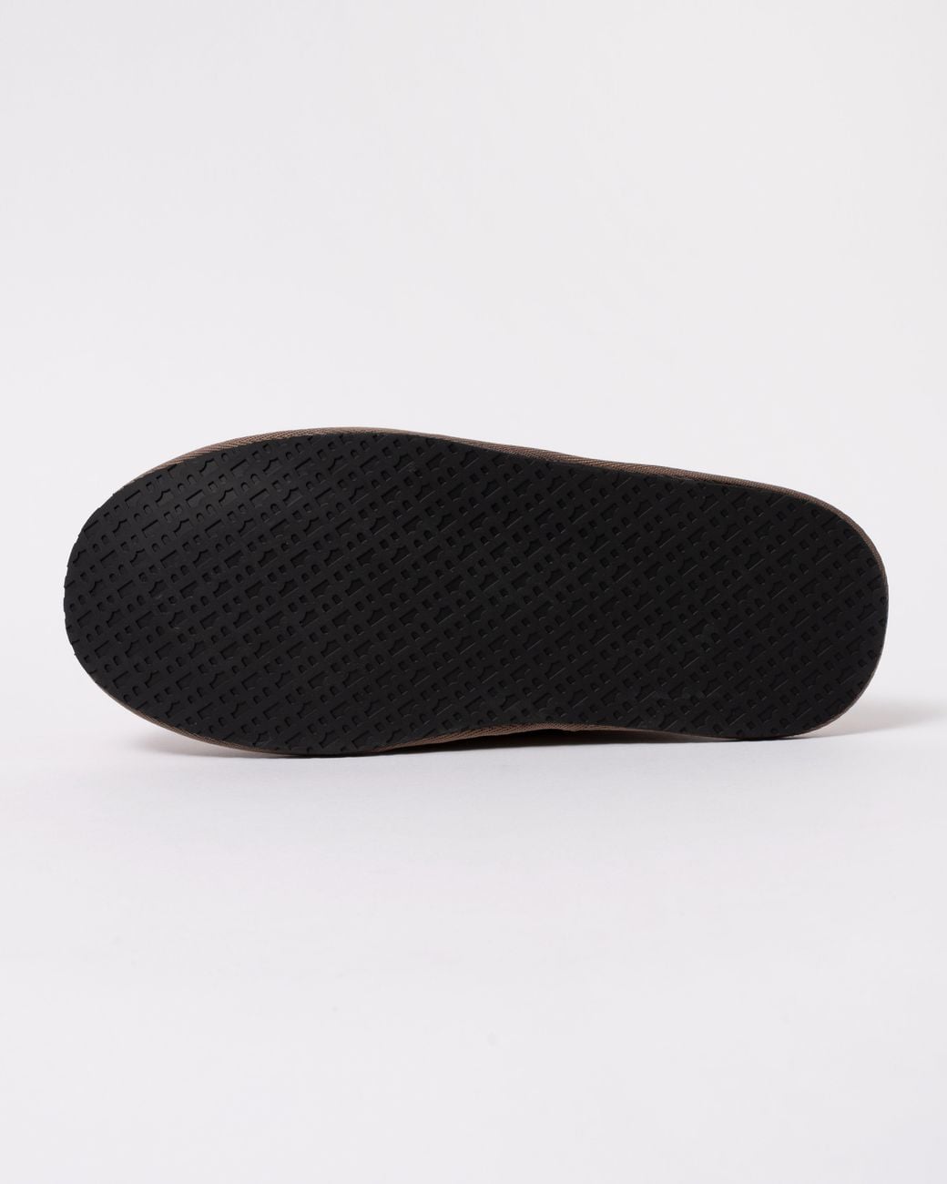 Boss Brown Shearling-Lined Slip-On Slippers With Logo Detail for men