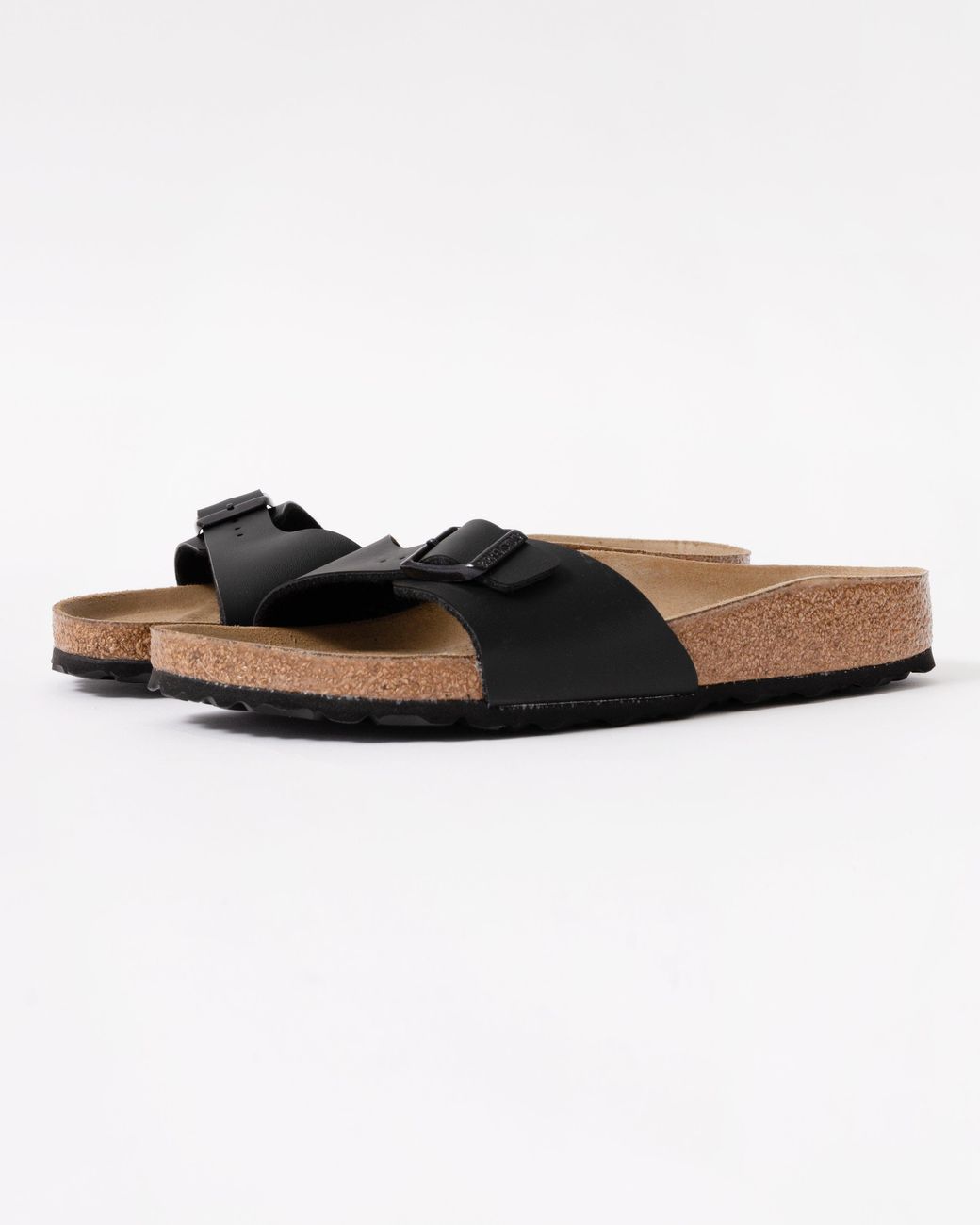 Birkenstock Black Madrid Birko-Flor Sandals