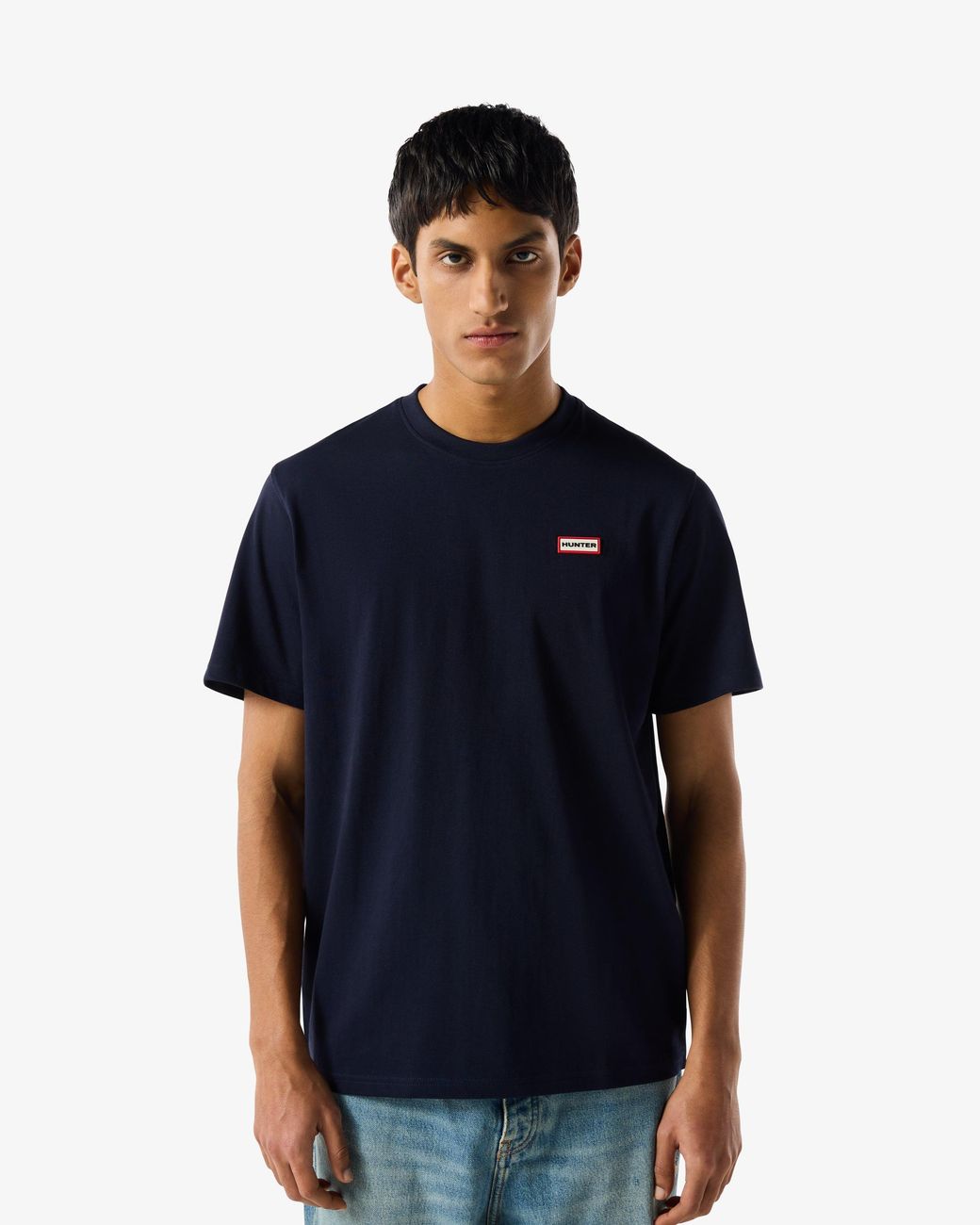 Hunter Blue Label Essentials Logo T-Shirt for men