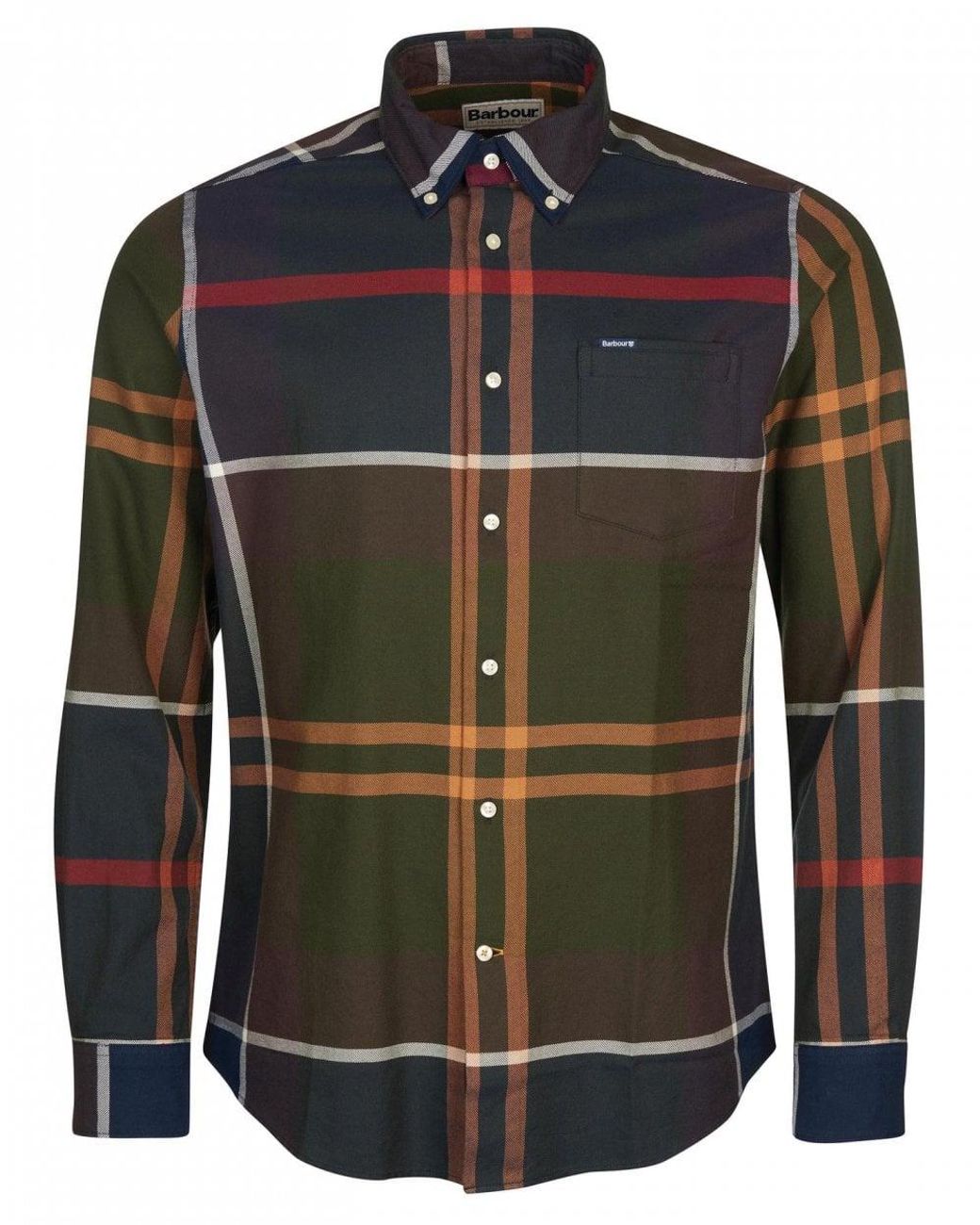 Barbour Black Dunoon Tailored Shirt for men