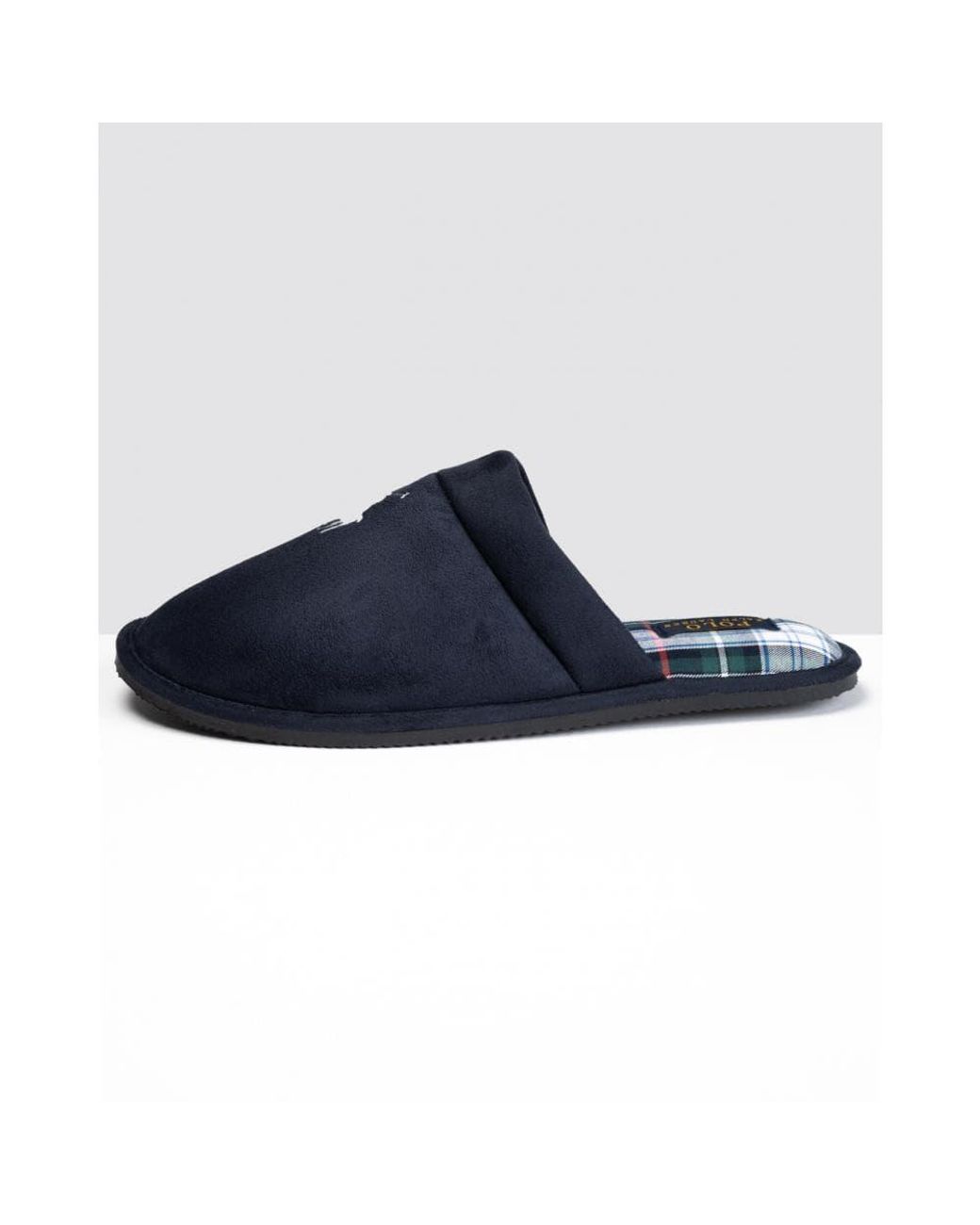 Polo Ralph Lauren Klarence Snuff Microsuede Slippers in Blue for Men | Lyst  Canada