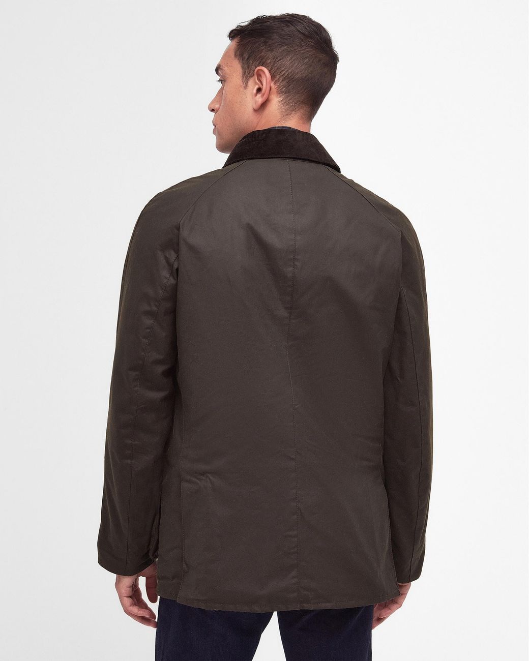 Barbour Black Ashby Wax Jacket for men