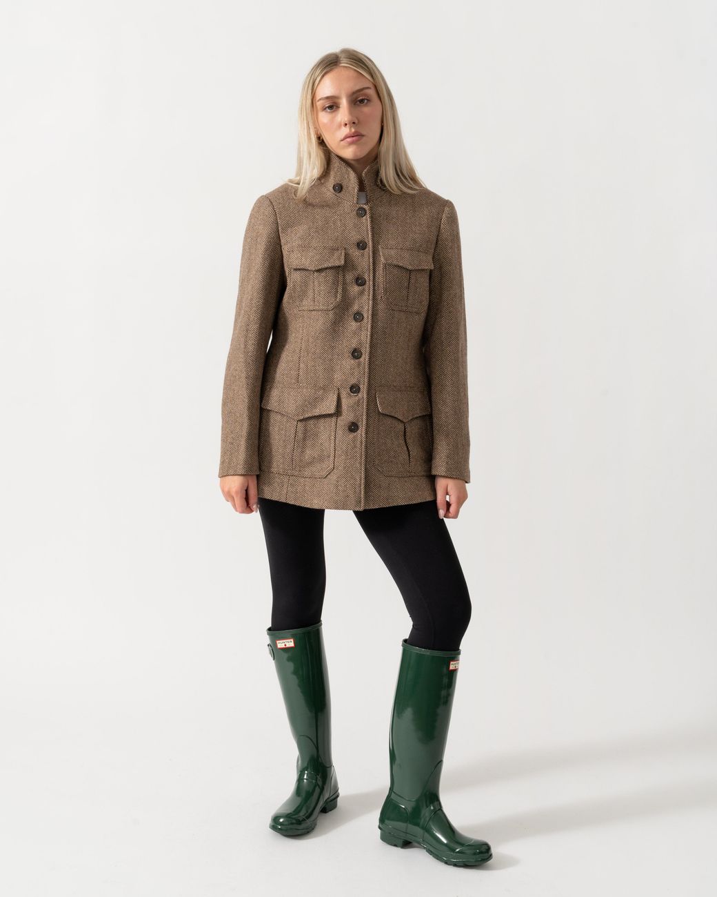 Joules Brown Saddlebury Longline Hacking Jacket