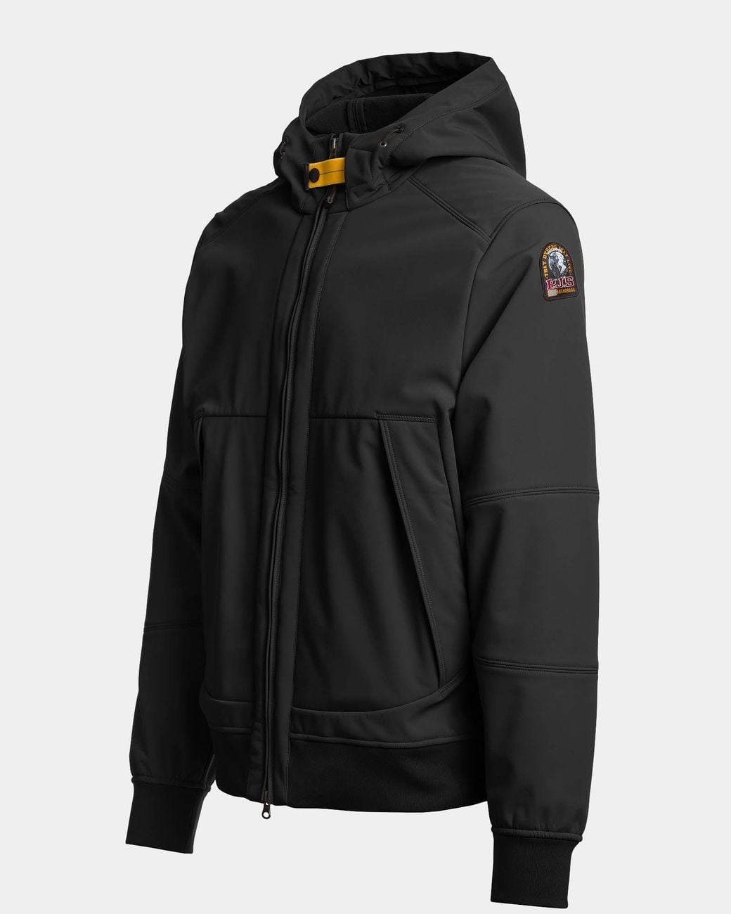 Parajumpers Black Abner Hooded Bomber for men