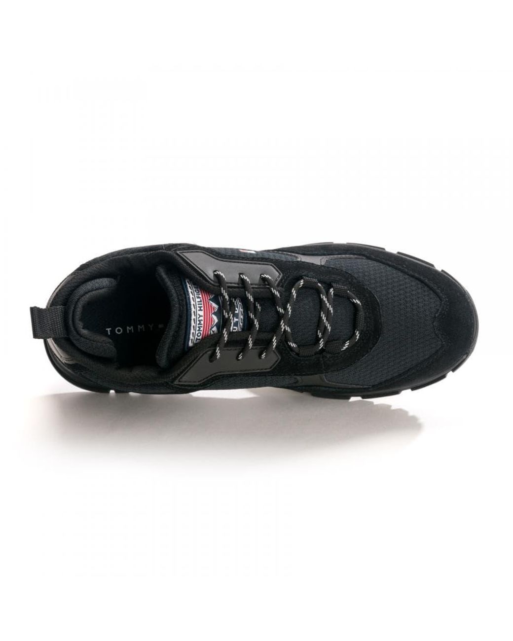 Tommy Hilfiger Fashion Mix Sneaker in Black for Men | Lyst Australia
