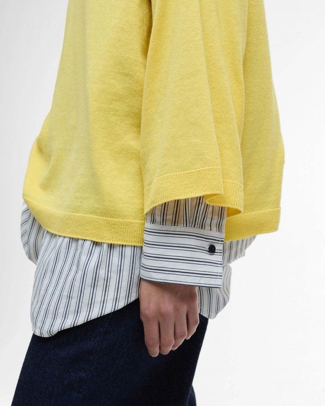 Barbour Yellow Lucy Jumper