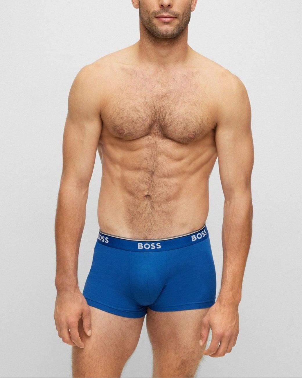 Boss Blue 3 Pack Power Trunks Nos Size: M for men
