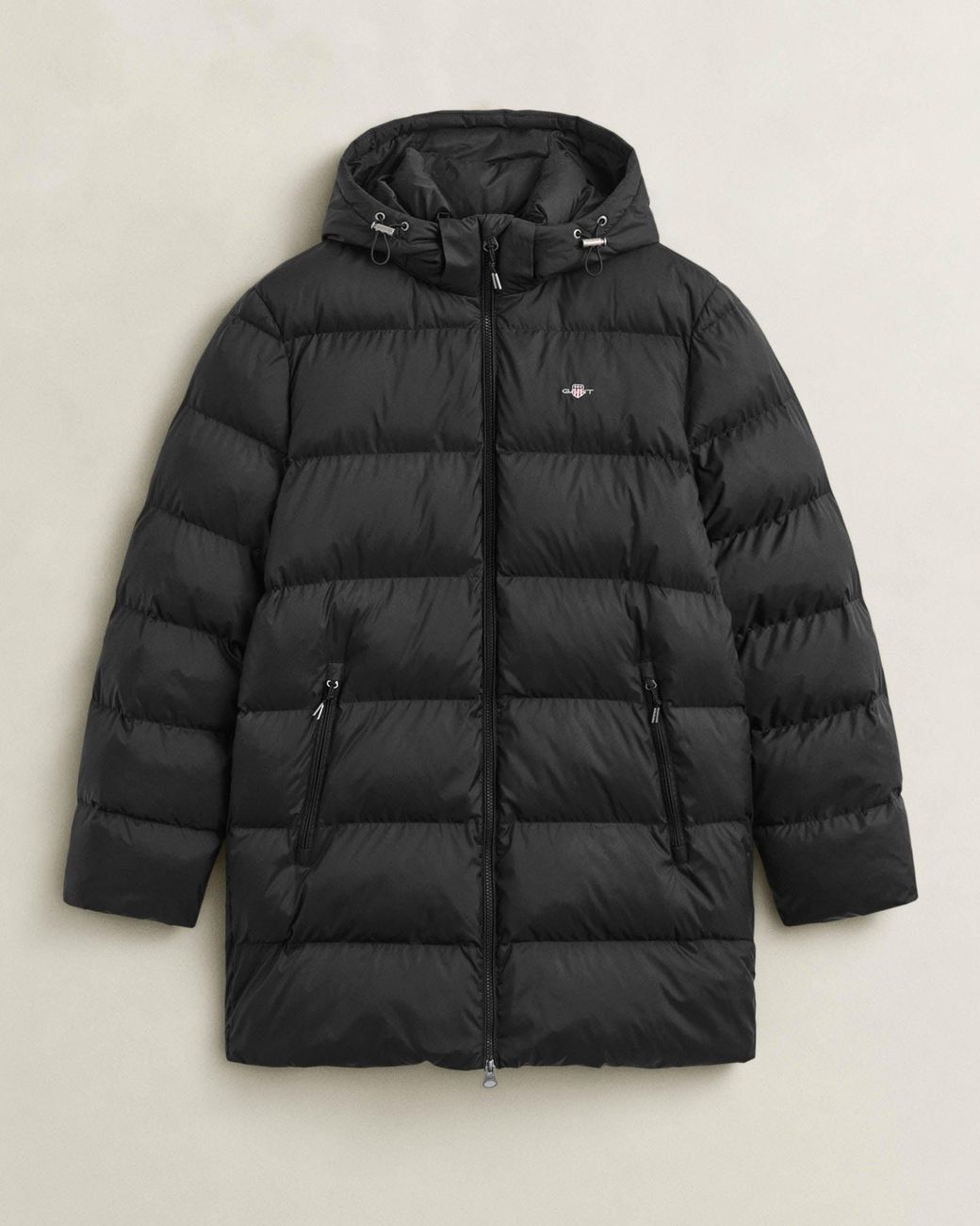 Gant Black Active Cloud Mid Length Jacket for men