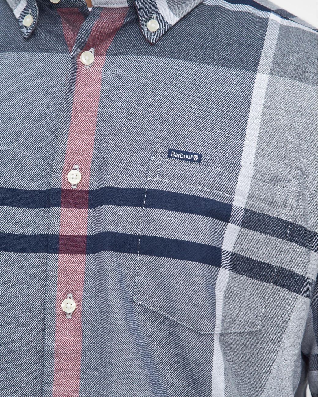 Barbour Blue Dunoon Tailored Shirt for men