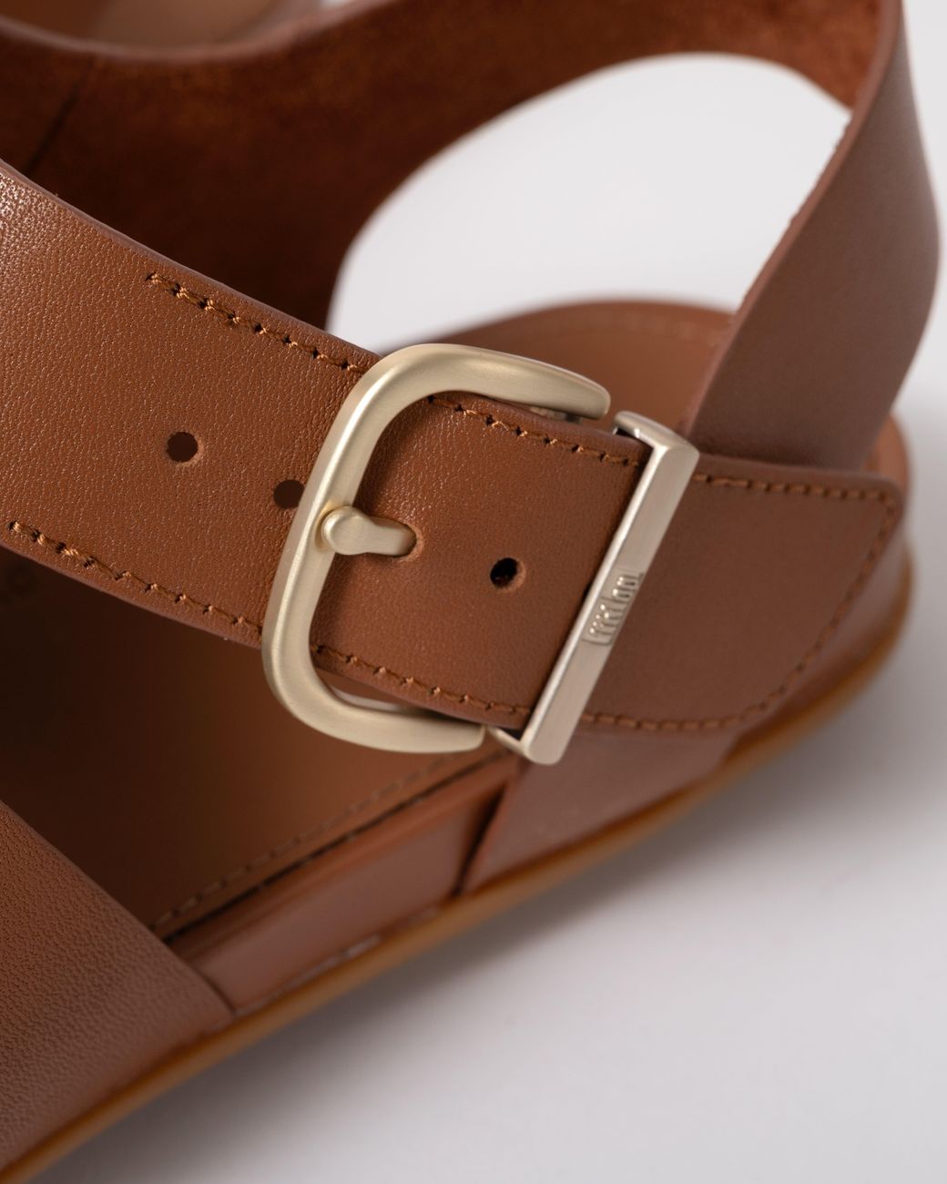 Fitflop Brown Gracie Leather Fisherman Sandals