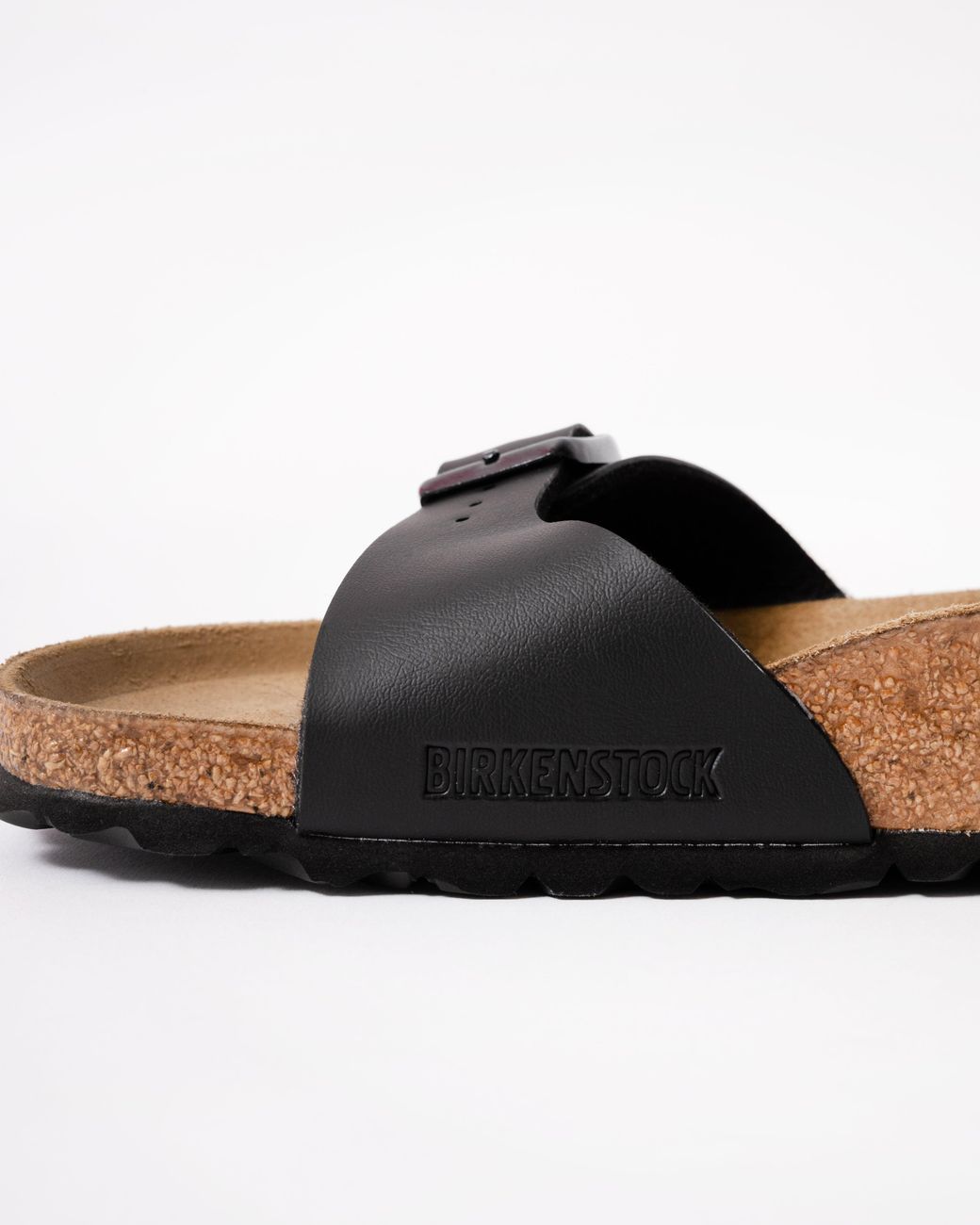Birkenstock Black Madrid Birko-Flor Sandals