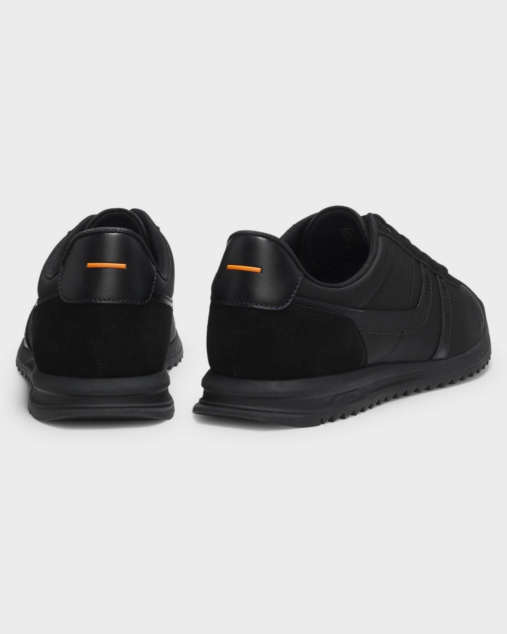 Boss Black Zayn Low-Top Trainers With Faux-Leather Trims for men