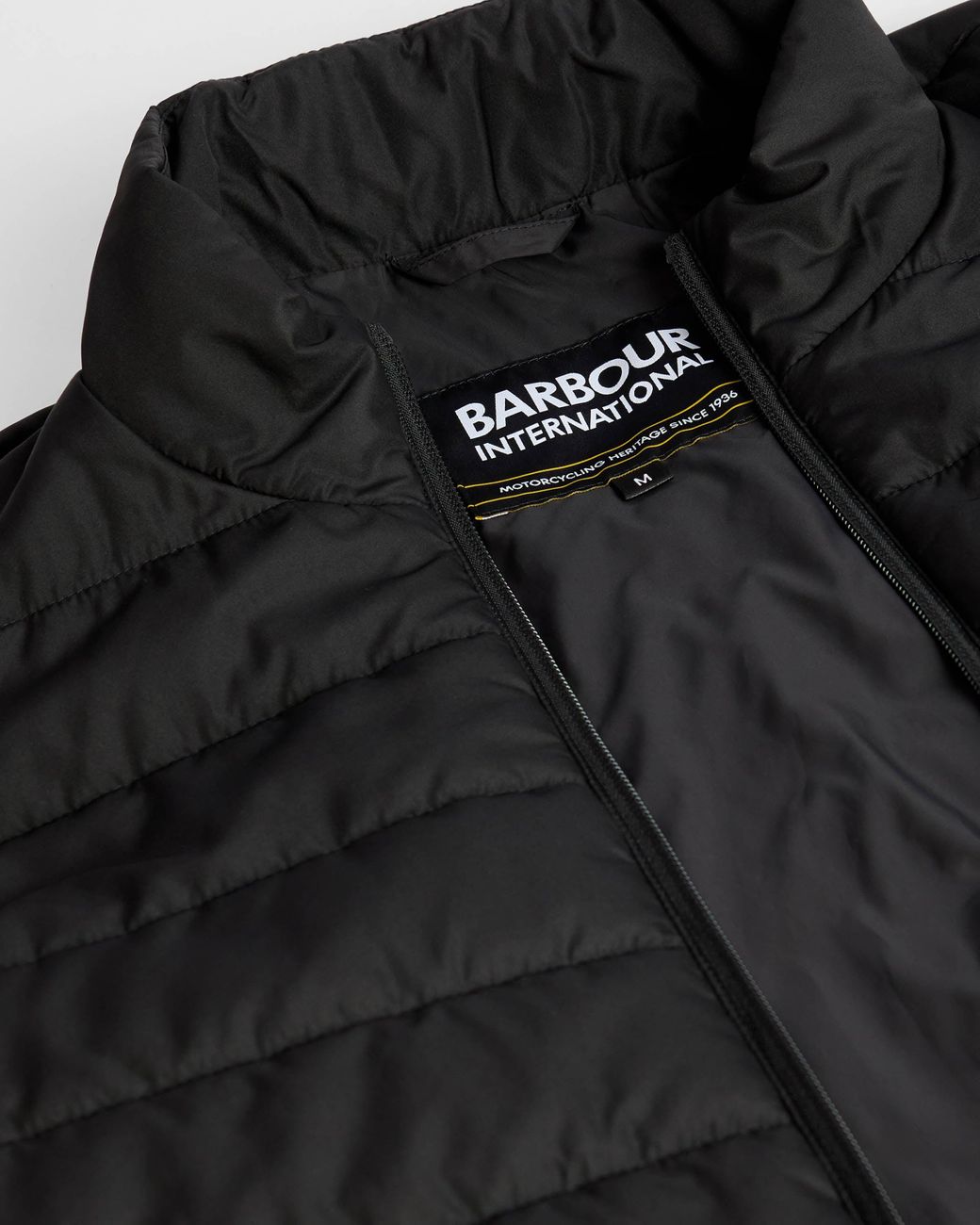 Barbour Black Aldon Quilted Jacket for men