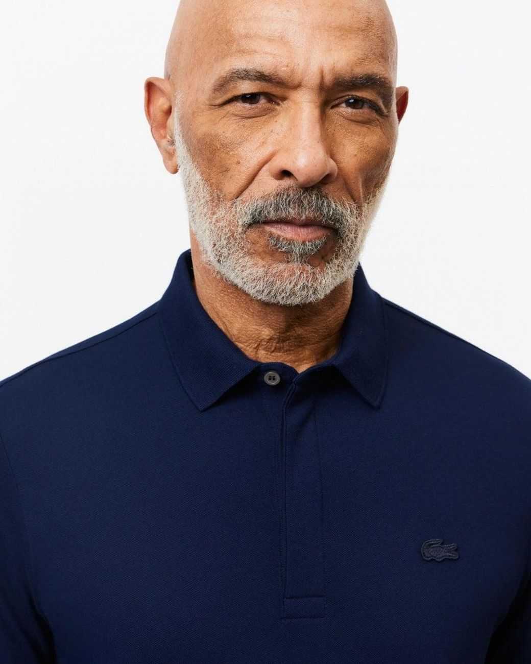 Lacoste Blue Long Sleeve Polo for men