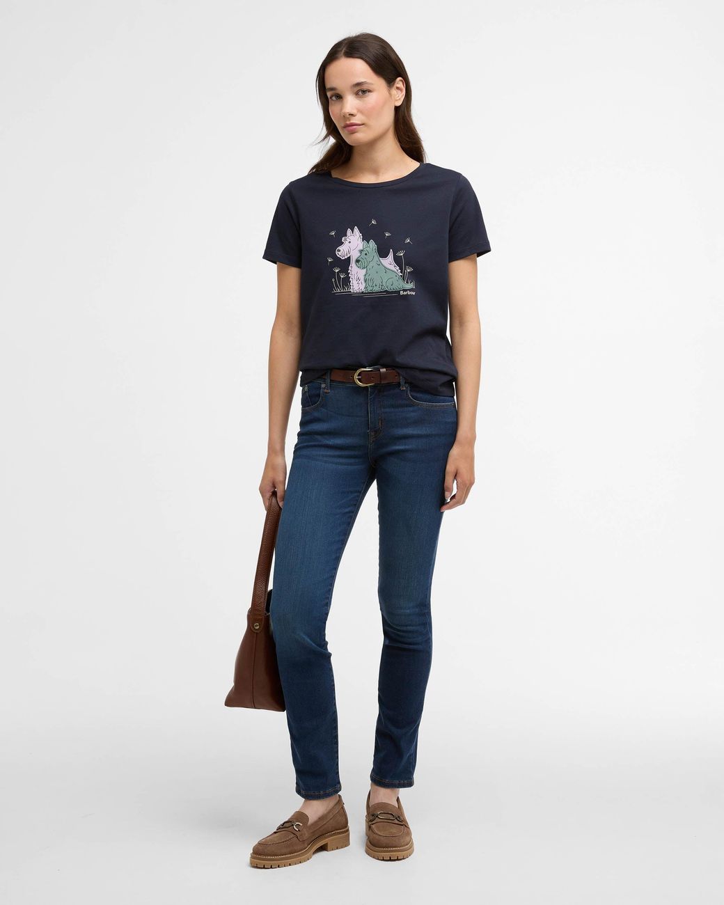 Barbour Blue Clover T-Shirt