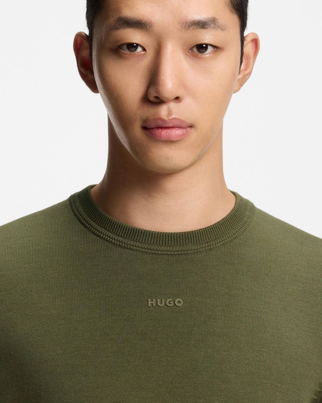 HUGO Green San Cassius-C2 Crew Neck Jumper for men