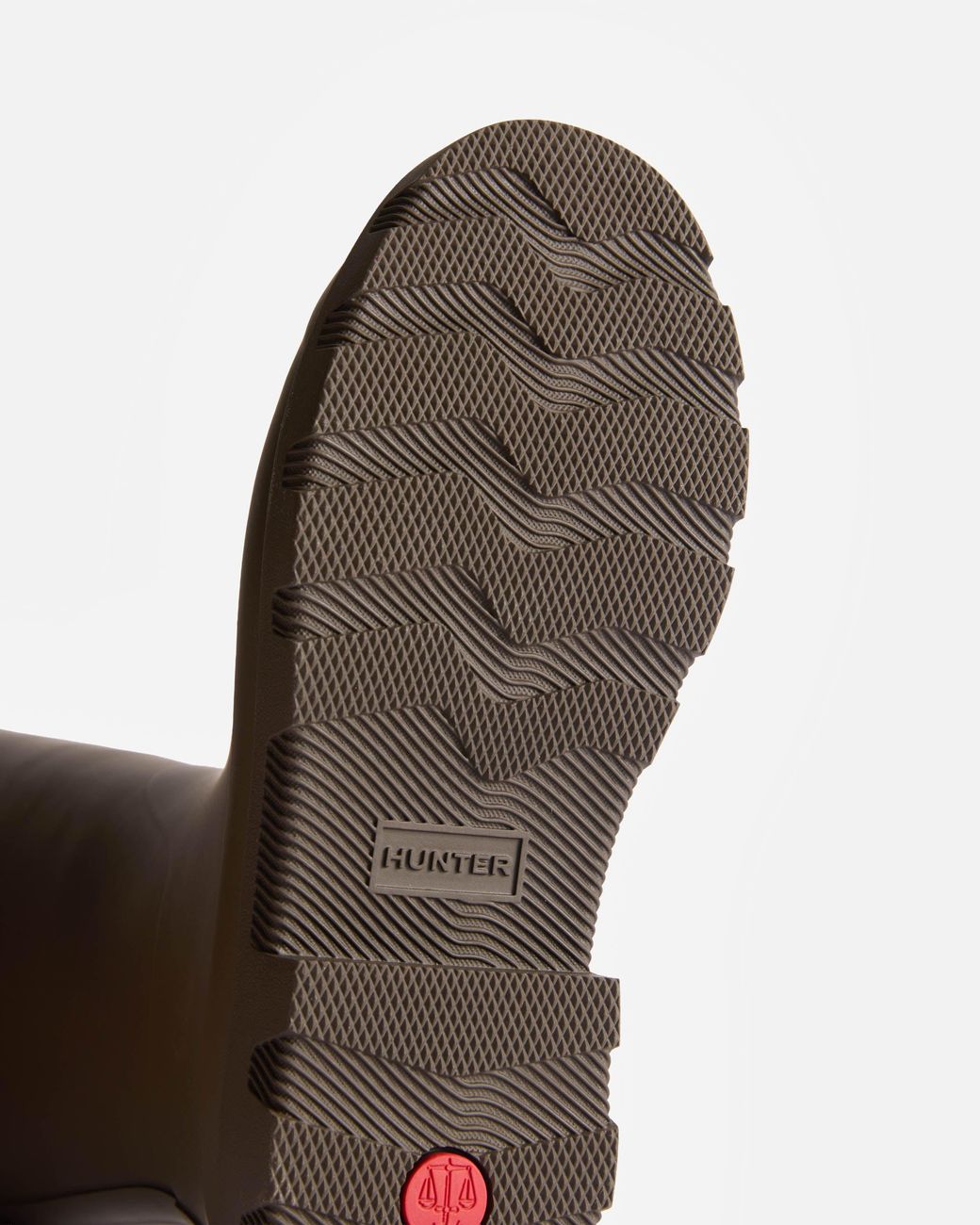 Hunter Brown Downpour Tall Boot