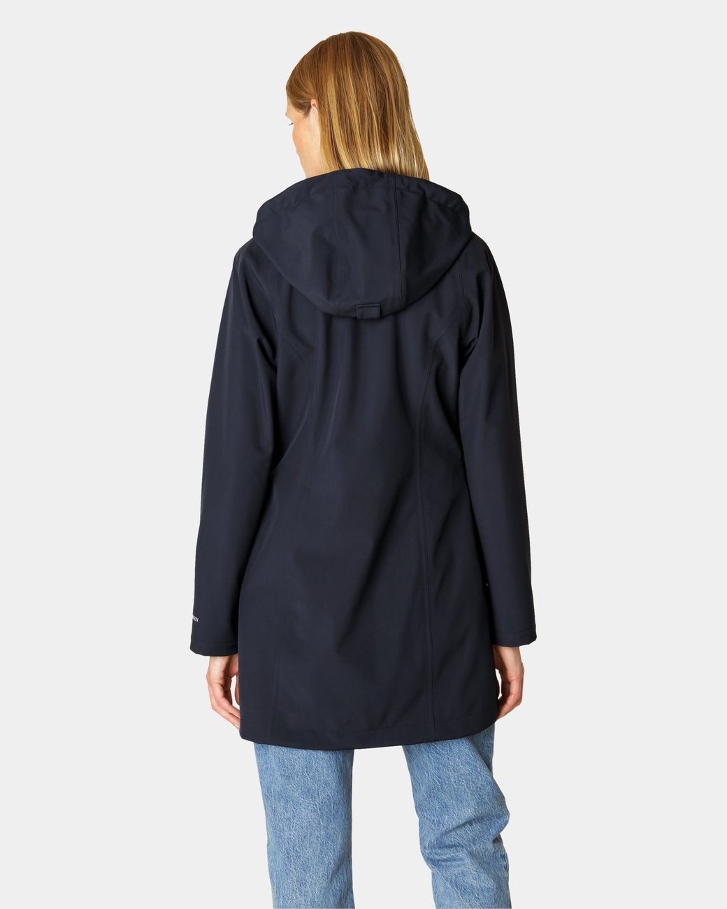 Ilse Jacobsen Blue Daybreak Softshell Raincoat