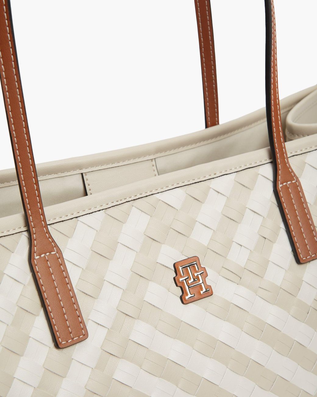 Tommy Hilfiger Natural Th City Tote Bag