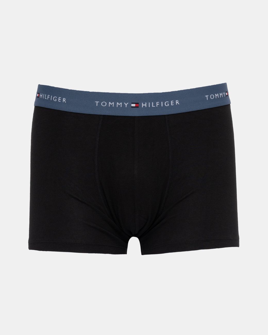 Tommy Hilfiger Black 3-Pack Logo Waistband Trunks for men