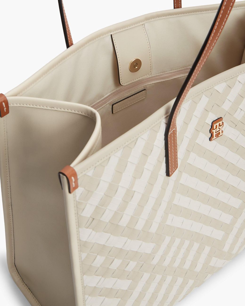 Tommy Hilfiger Natural Th City Tote Bag