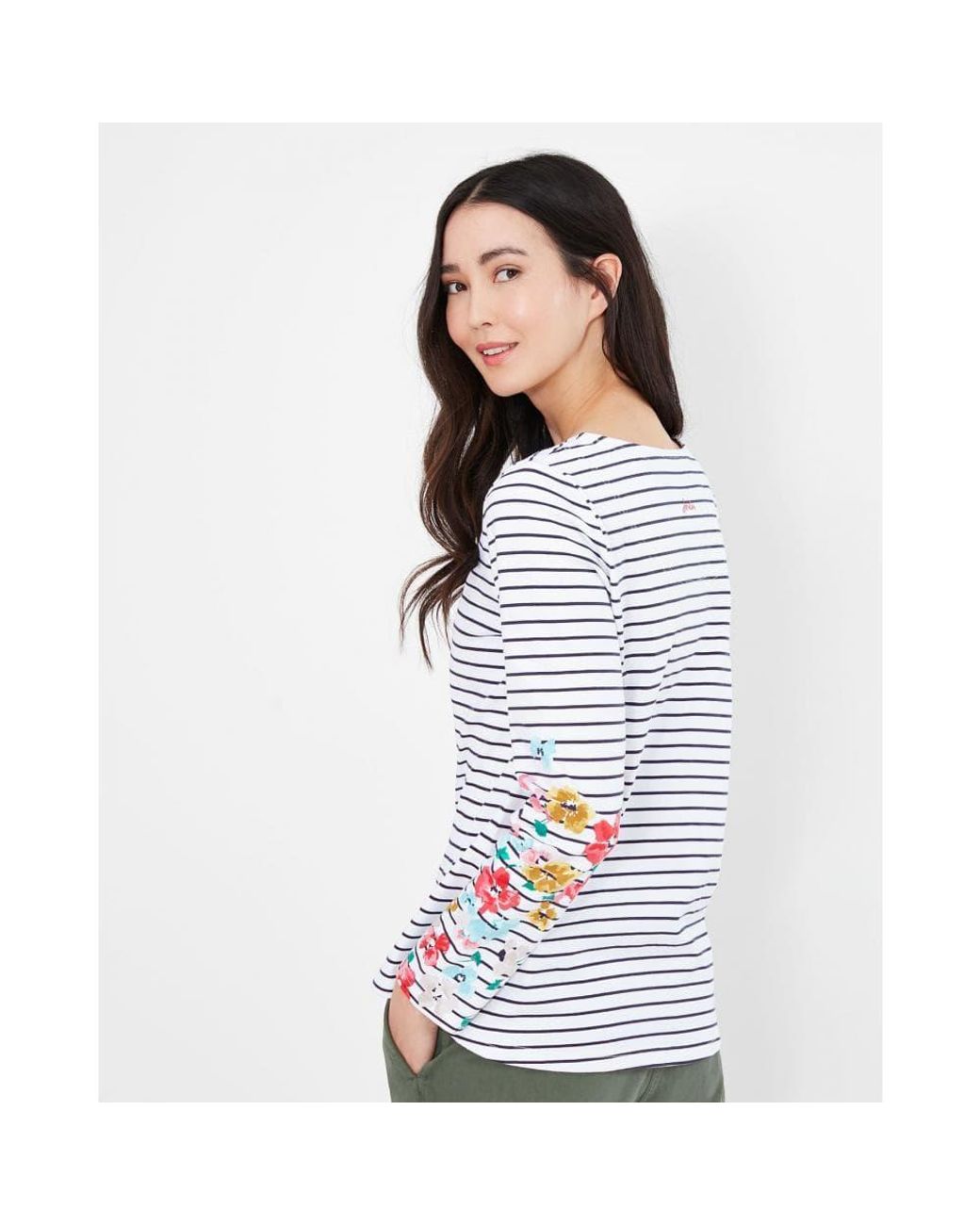 Joules Cotton Harbour Print Long Sleeve 