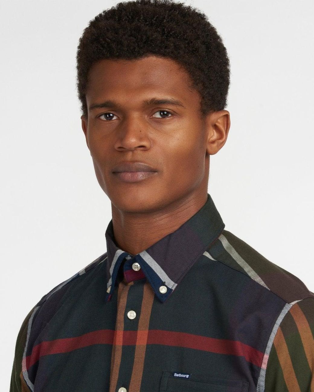 Barbour Black Dunoon Tailored Shirt for men