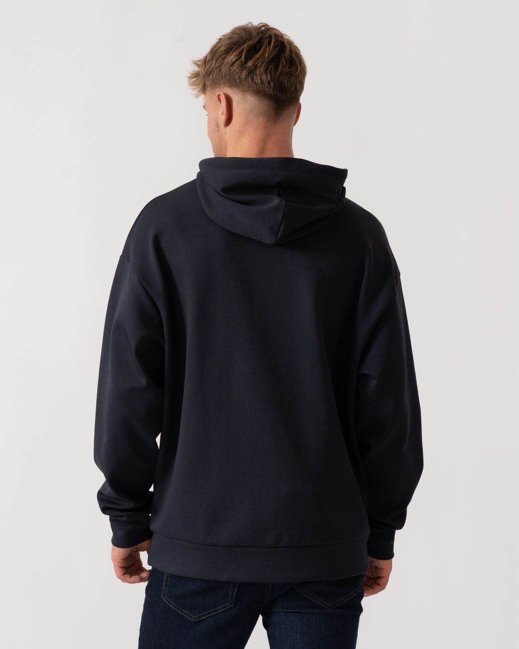 Boss Blue Sly Zone Pullover Hoodie for men