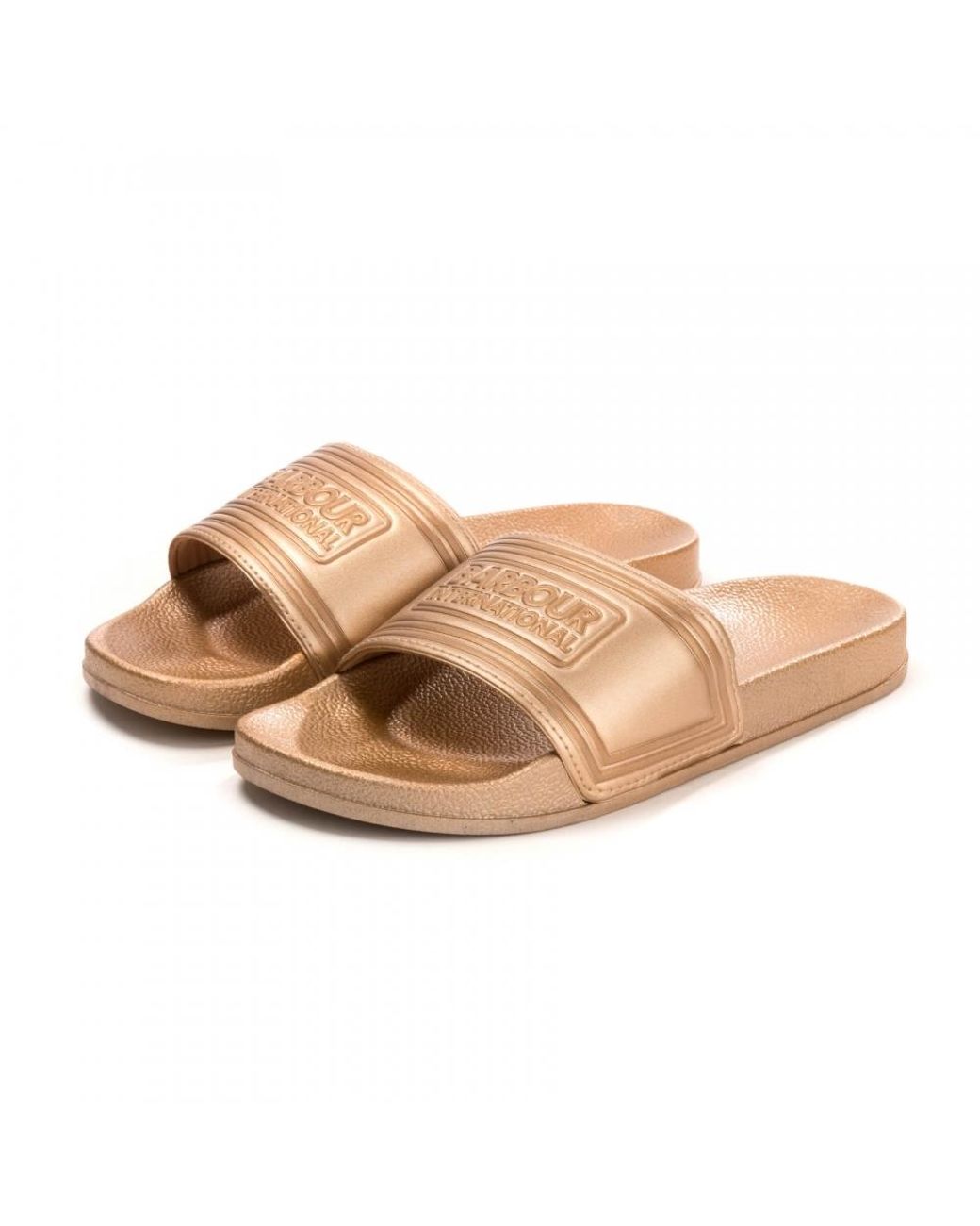 Barbour sliders womens sale