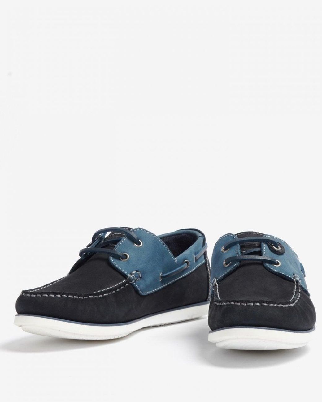 Barbour Blue Wake Boat Shoes for men
