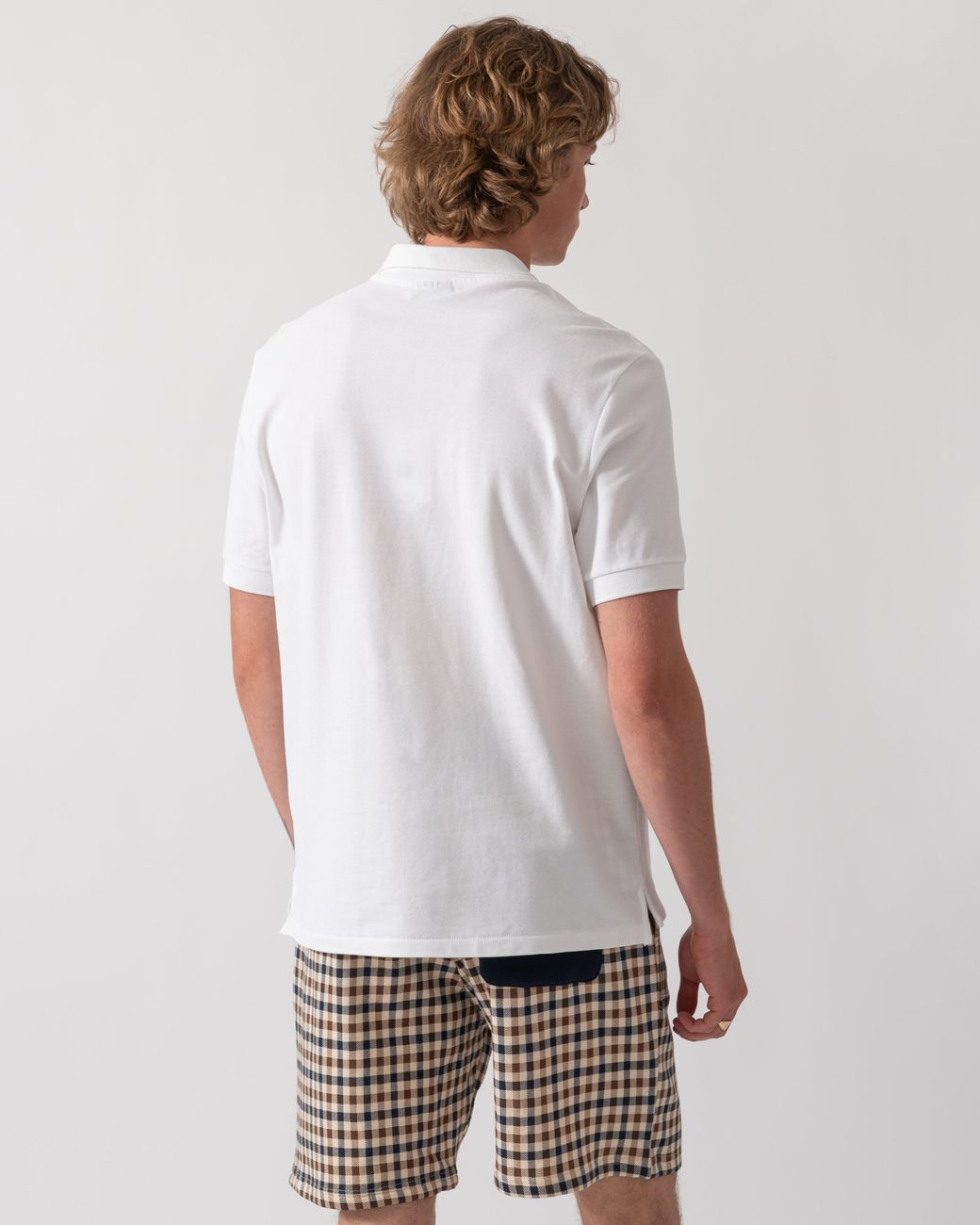 Paul Smith White Ps Regular Fit Short Sleeve Cotton-Piqué Zebra Logo Polo Shirt for men